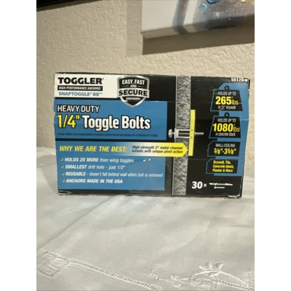 Toggler Heavy Duty 1/4